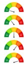 Rating of customer service satisfaction. Feedback concept